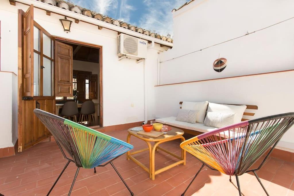 Casa Tipica Del Albaicin Con Interior De Diseno Villa Granada Kültér fotó